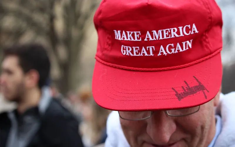 Amid sea of MAGA hats, Arizonans relish moment of Trump's inauguration | Cronkite News